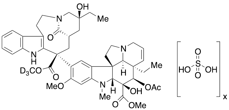 19'-Oxovincaleukoblastine-d3 Sulfate