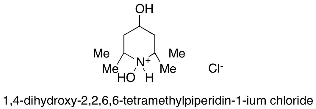 1-Hydroxy-2,2,6,6-tetramethyl-4-hydroxypiperidinium Chloride