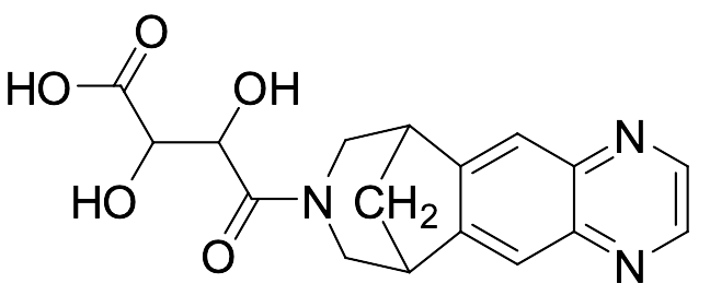 6,​7,​9,​10-​Tetrahydro-​alpha,​beta-​dihydroxy-​gamma-​oxo-6,​10-​methano-​8H-​pyrazino[2,​3-​h]​[3]​benzazepine-​8-​butanoic Acid