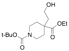4-(2-Hydroxyethyl)-1,4-Piperidinedicarboxylic Acid 1-(1,1-Dimethylethyl) 4-Ethyl Ester