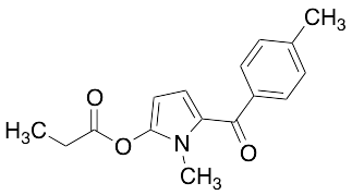 1-Methyl-5-(4-methylbenzoyl)-1H-pyrrol-2-yl propionate