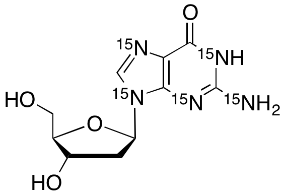 8-Oxo-2’-deoxyguanosine-15N4