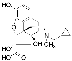 (2S,2aR,2aS,8aR)-2a-(2-((Cyclopropylmethyl)(methyl)amino)ethyl)-2,4,8a-trihydroxy-2,2a,8a-tetrahydro-1H-indeno[1,7,6-bcd]benzo-2-carboxylic Acid