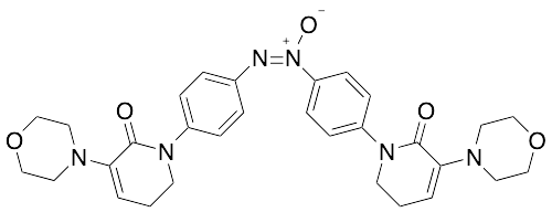 Bis(3-morpholino-5,6-dihydropyridine)diazene Apixaban Oxide