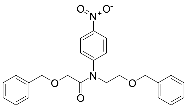 N-​(4-​Nitrophenyl)​-​2-​(phenylmethoxy)​-​N-​[2-​(phenylmethoxy)​ethyl]​-acetamide