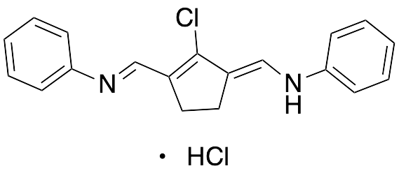 N-​[[(3E)​-​2-​Chloro-​3-​[(phenylamino)​methylene]​-​1-​cyclopenten-​1-​yl]​methylene]​-​benzenamine Hydrochloride