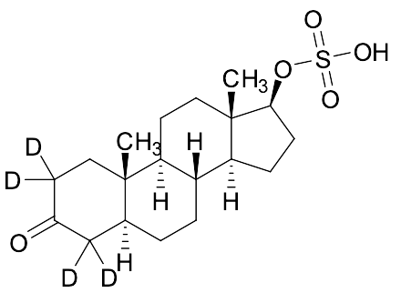 Androstanolone 17-O-Sulfate-d4