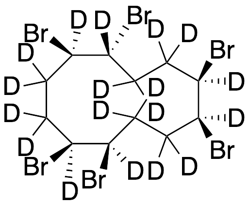 (1R,2S,5R,6R,9R,10S)-rel-1,2,5,6,9,10-Hexabromocyclododecane- d18