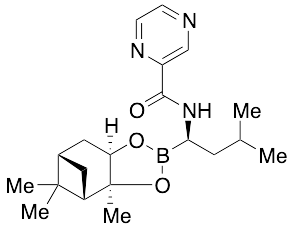 N-((R)-3-Methyl-1-((3aS,4S,6S,7aR)-3a,5,5-trimethylhexahydro-4,6-methanobenzo[d][1,3,2]dioxaborol-2-yl)butyl)pyrazine-2-carboxamide