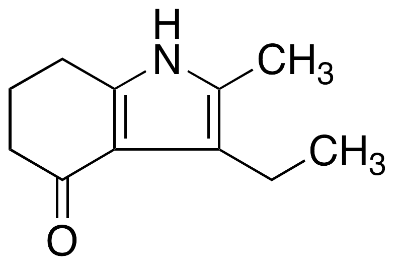 3-Ethyl-1,5,6,7-tetrahydro-2-methyl-4H-indol-4-one