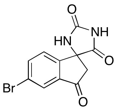5'-Bromospiro[imidazolidine-4,1'-[1H]indene]-2,3',5(2'H)-trione