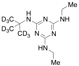 Bis(ethylamino)-tert-butylamino-s-triazine-d9
