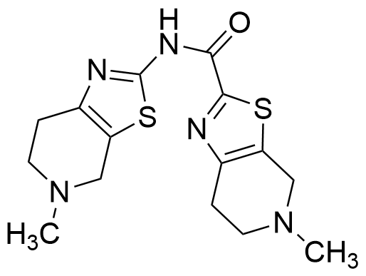 5-Methyl-N-(5-methyl-4,5,6,7-tetrahydrothiazolo[5,4-c]pyridin-2-yl)-4,5,6,7-tetrahydrothiazolo[5,4-c]pyridine-2-carboxamide (Edoxaban impurity)