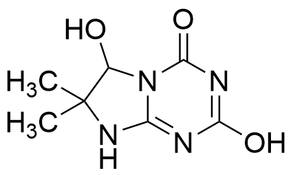 2,6-Dihydroxy-7,7-dimethyl-7,8-dihydroimidazo[1,2-a][1,3,5]triazin-4(6H)-one