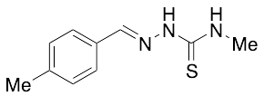 (2E)-N-Methyl-2-[(4-methylphenyl)methylene]hydrazinecarbothioamide