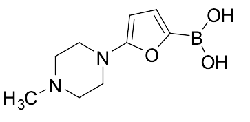 B-​[5-​(4-​Methyl-​1-​piperazinyl)​-​2-​furanyl]​-Boronic Acid