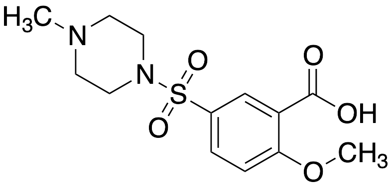 2-Methoxy-5-((4-methylpiperazin-1-yl)sulfonyl)benzoic acid