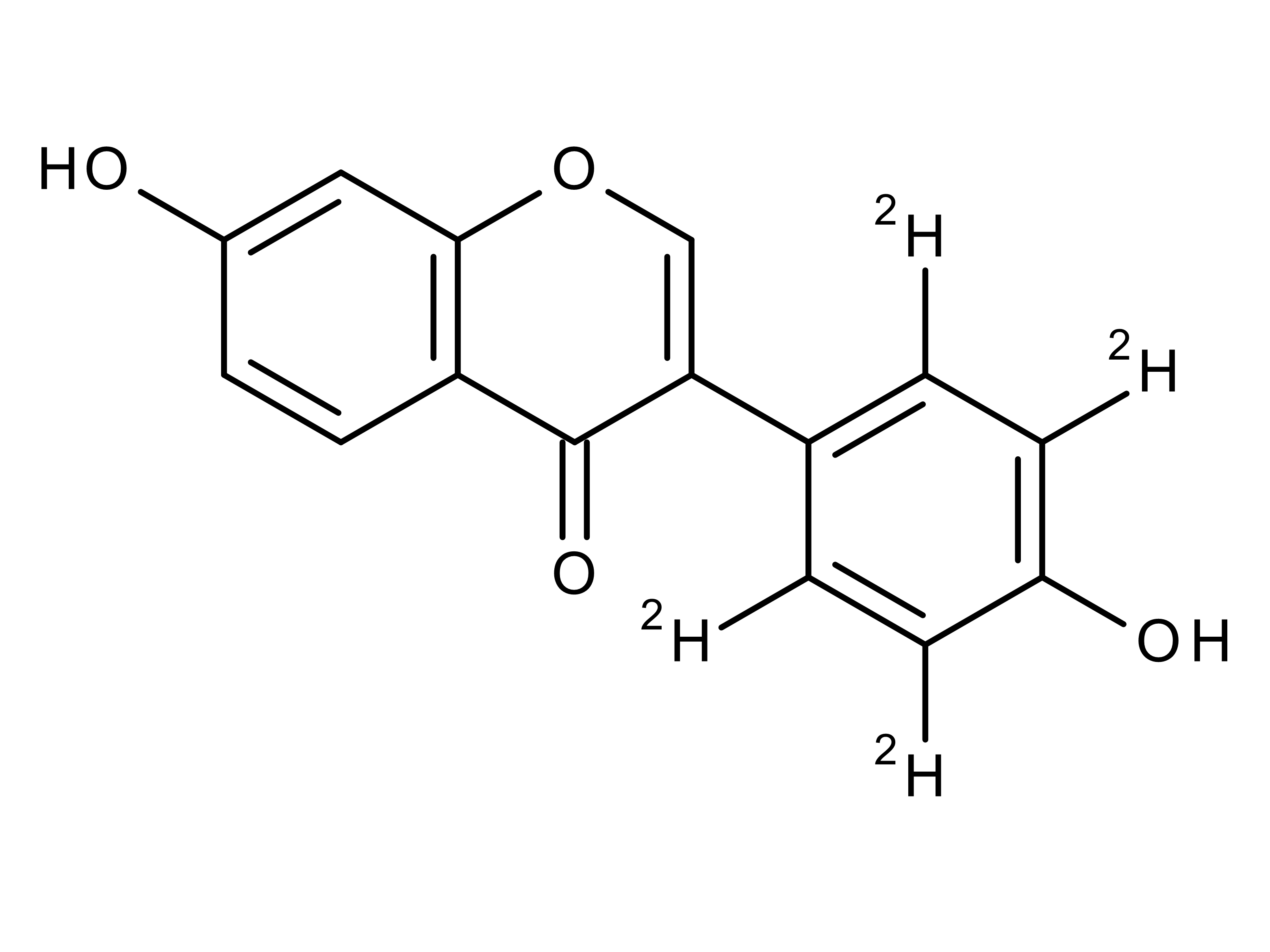 Daidzein-d4 (4-hydroxyphenyl-2,3,5,6-d4)