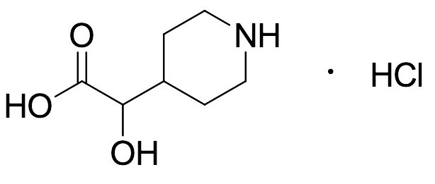 2-Hydroxy-​2-​(piperidin-​4-​yl)​acetic Acid Hydrochloride
