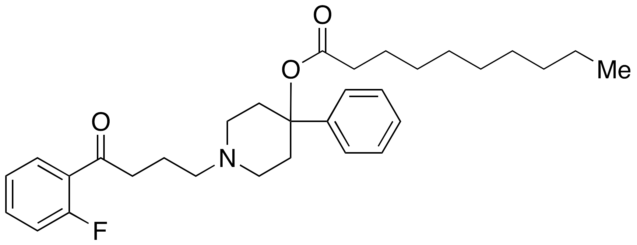 4-Defluoro-2-fluoro Haloperidol Decanoate