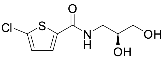 5-​Chloro-​N-​[(2S)​-​2,​3-​dihydroxypropyl]​-2-​thiophenecarboxamide