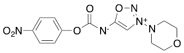 3-(4-Morpholinyl)-5-[[(4-nitrophenoxy)carbonyl]amino]-1,2,3-oxadiazolium Inner Salt