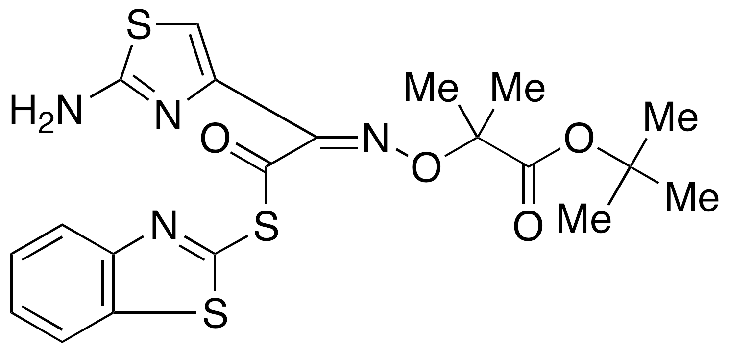 2-Mercaptobenzothiazolyl-(Z)-(2-aminothiazol-4-yl)-2-(tert-butoxycarbonyl)isopropoxyiminoacetate