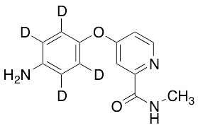 [4-(4-Aminophenoxy)(2-pyridyl)]-N-methylcarboxamide-d4