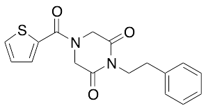 1-(2-Phenylethyl)-4-(2-thienylcarbonyl)-2,6-piperazinedione
