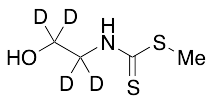 N-(2-Hydroxyethyl)carbamodithioic Acid Methyl Ester-d4