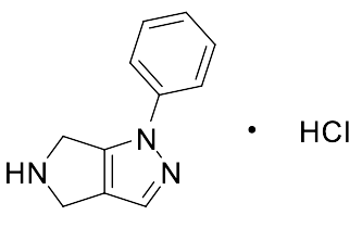 1,4,5,6-Tetrahydro-1-phenylpyrrolo[3,4-c]pyrazole Hydrochloride