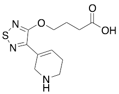 4-[[4-(1,2,5,6-Tetrahydro-3-pyridinyl)-1,2,5-thiadiazol-3-yl]oxy]-butanoic Acid