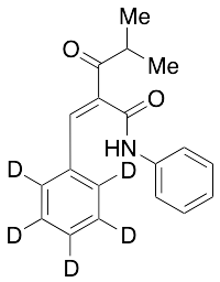 N-4-Phenyl Alpha-Benzylidene-d5 Isobutyrylacetamide