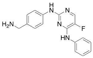 N2-[4-(Aminomethyl)phenyl]-5-fluoro-N4-phenylpyrimidine-2,4-diamine