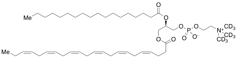1-Docosahexaenoyl-2-stearoyl-sn-glycero-3-phosphocholine-d9