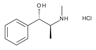 (+)-Pseudoephedrine Hydrochloride 1.0 mg/ml in Methanol (as free base) - CAS No. 345-78-8 (+)-Pseudoephedrine Hydrochloride 1.0 mg/ml in Methanol (as free base)