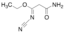 Ethyl 3-Amino-N-cyano-3-oxopropanimidate