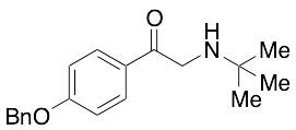 2-(tert-Butylamino)-1-(4-benzyloxyphenyl)ethanone
