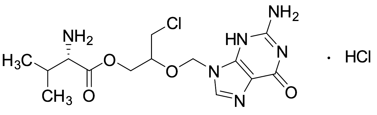 2-[(2-Amino-6-oxo-1,6-dihydro-9H-purin-9-yl)methoxy]-3-chloropropyl Valinate Hydrochloride