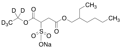 Sodium 4-(2-Ethylhexyl) 2-Sulfobutanedioate Ethyl Ester-d5