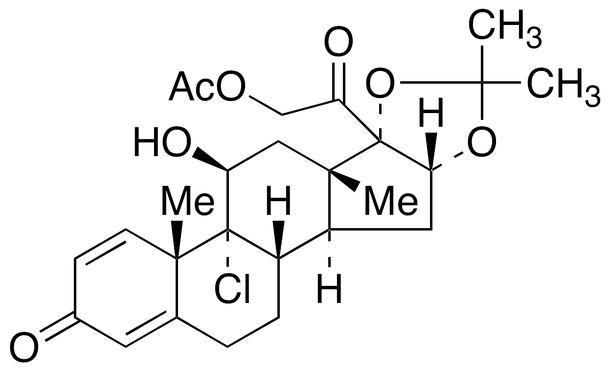 9-Chloro Triamcinolone Acetonide 21-Acetate