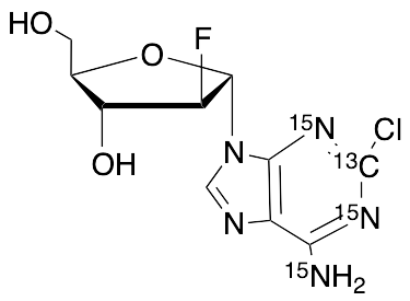 alpha-Clofarabine-15N3, 13C
