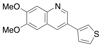 6,7-Dimethoxy-3-(3-thienyl)quinoline
