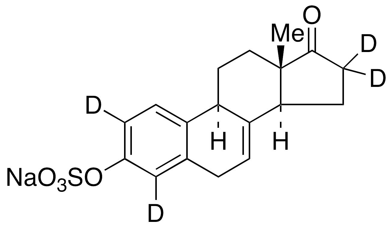 Equilin 3-Sulfate-d4 Sodium Salt (stabilized with TRIS, 50% w/w)