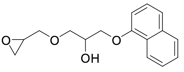 1-(Naphthalen-1-yloxy)-3-(oxiran-2-ylmethoxy)propan-2-ol