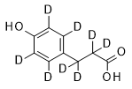 3-(4-Hydroxyphenyl-2,3,5,6-d4)propionic-d4 Acid