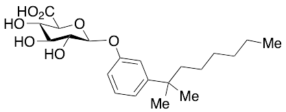 3-(1,1-Dimethylheptyl)phenol beta-D-Glucopyranosiduronic Acid