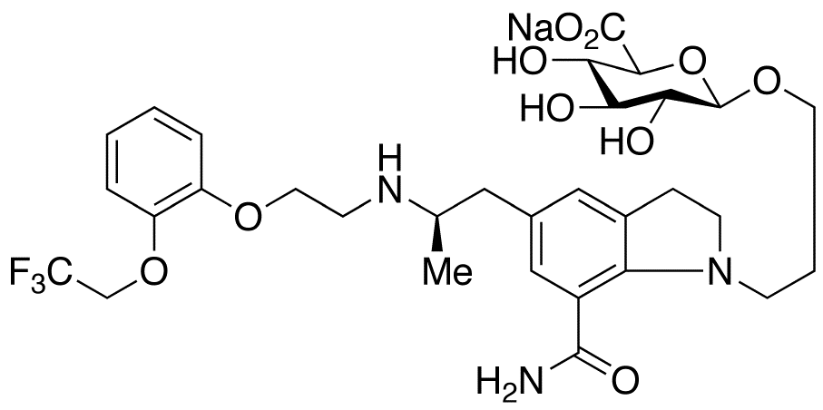 Silodosin b-D-Glucuronide Sodium Salt (>90%)