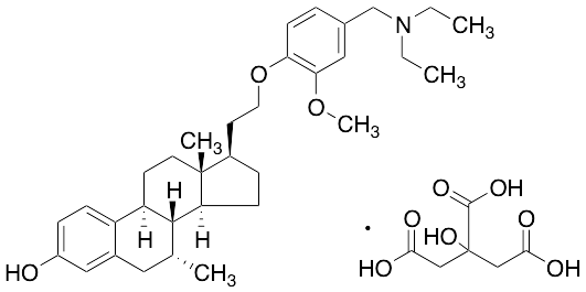 (7alpha)-21-[4-[(Diethylamino)methyl]-2-methoxyphenoxy]-7-methyl-19-norpregna-1,3,5(10)-trien-3-ol 2-Hydroxy-1,2,3-propanetricarboxylate Salt (1:1)