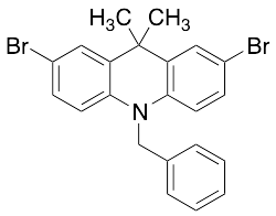 10-Benzyl-2,7-dibromo-9,9-dimethyl-9,10-dihydroacridine